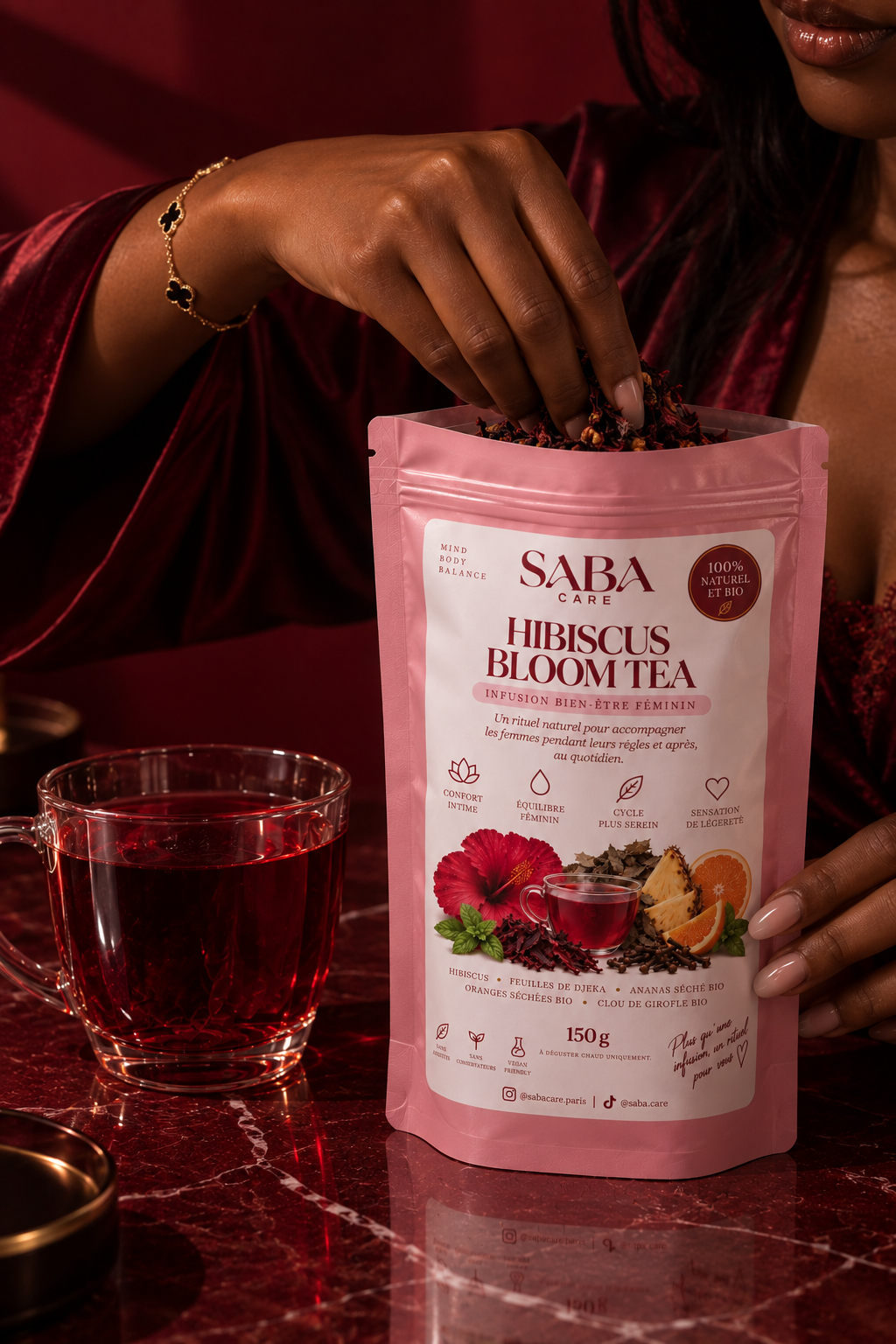 HIBISCUS BLOOM TEA - 150g